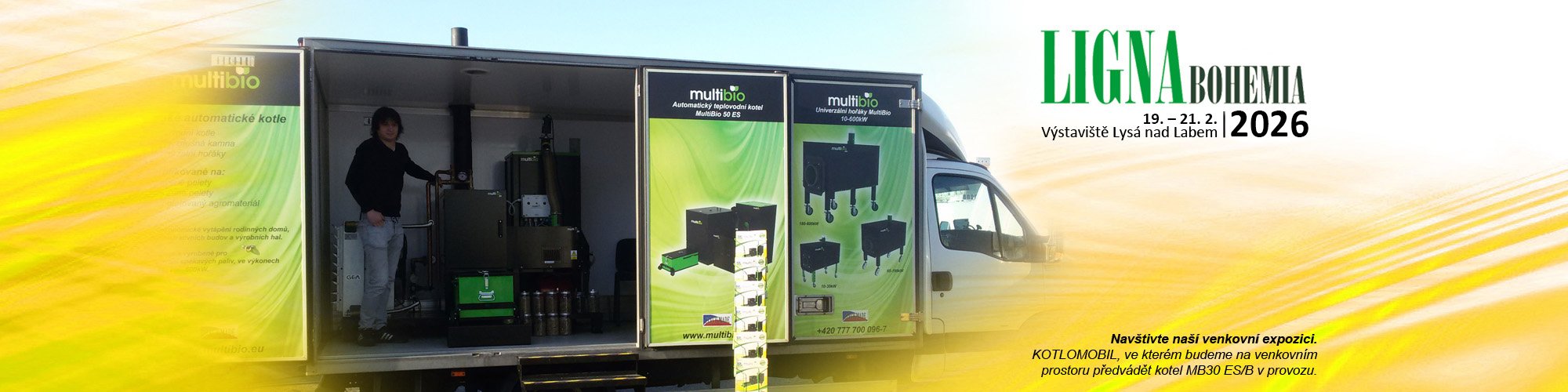 LIGNA BOHEMIA 2026, Výstaviště Lysá nad Labem, 19.–21. 2. 2026